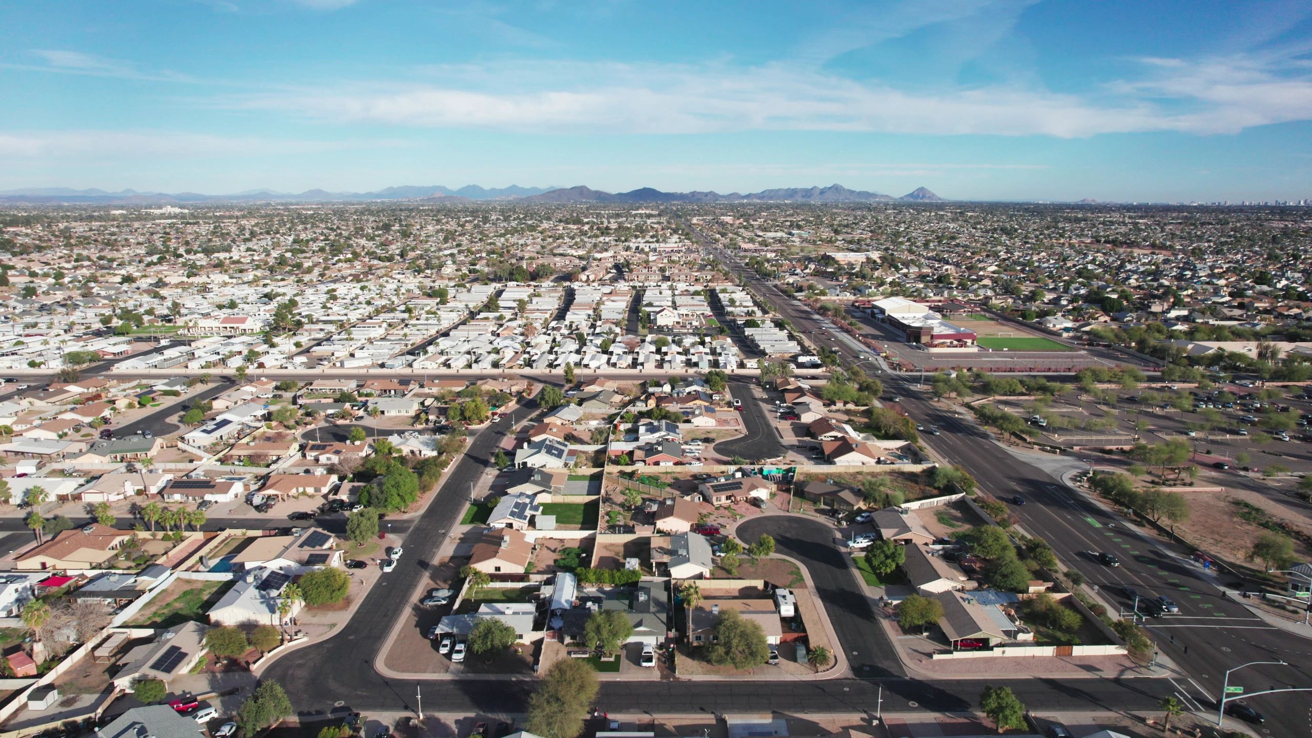 Arizona neighborhood representing assisted living locations